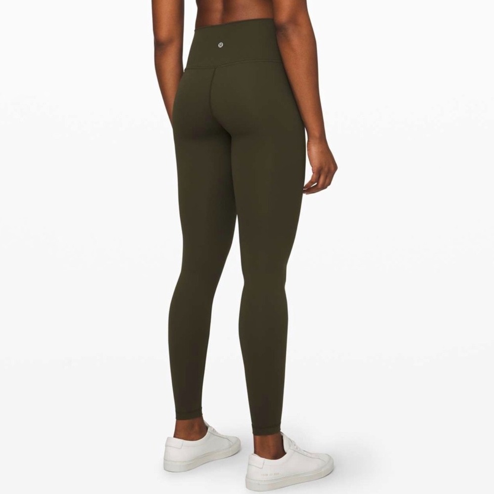 Lululemon | Wunder Under High-Rise Tight Full-On‎ Luxtreme Dark Olive Size 8